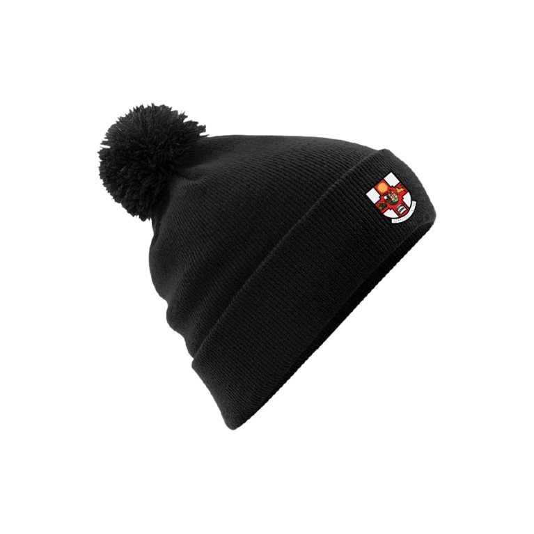 Original Pom Pom Beanie : Black