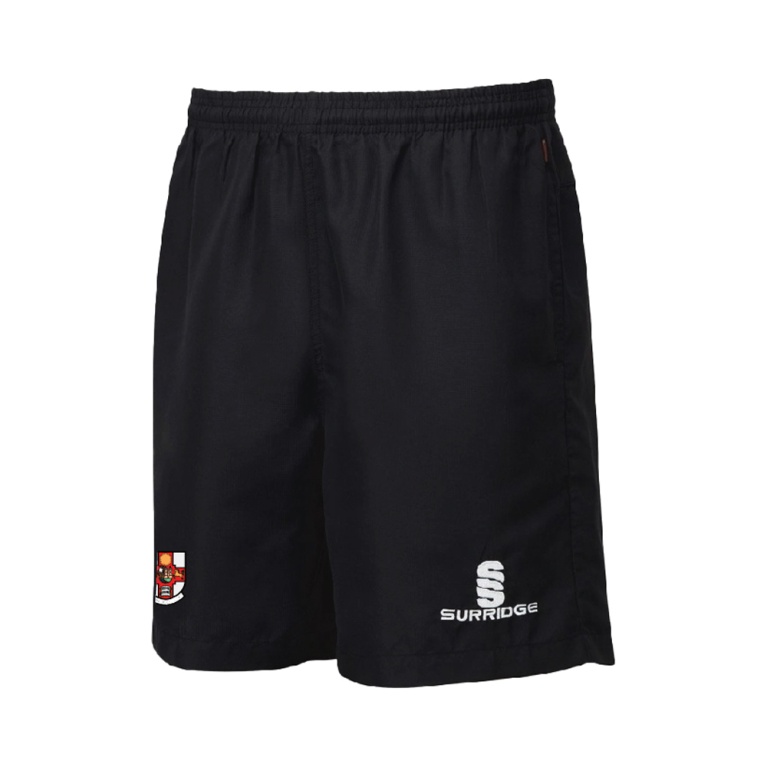 Women's Ripstop Pocketed Shorts : Black