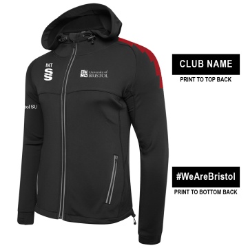 University of Bristol - Dual Full Zip Hoody - Unisex Fit