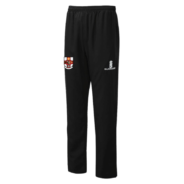 Women's Poplin Track Pant : Black