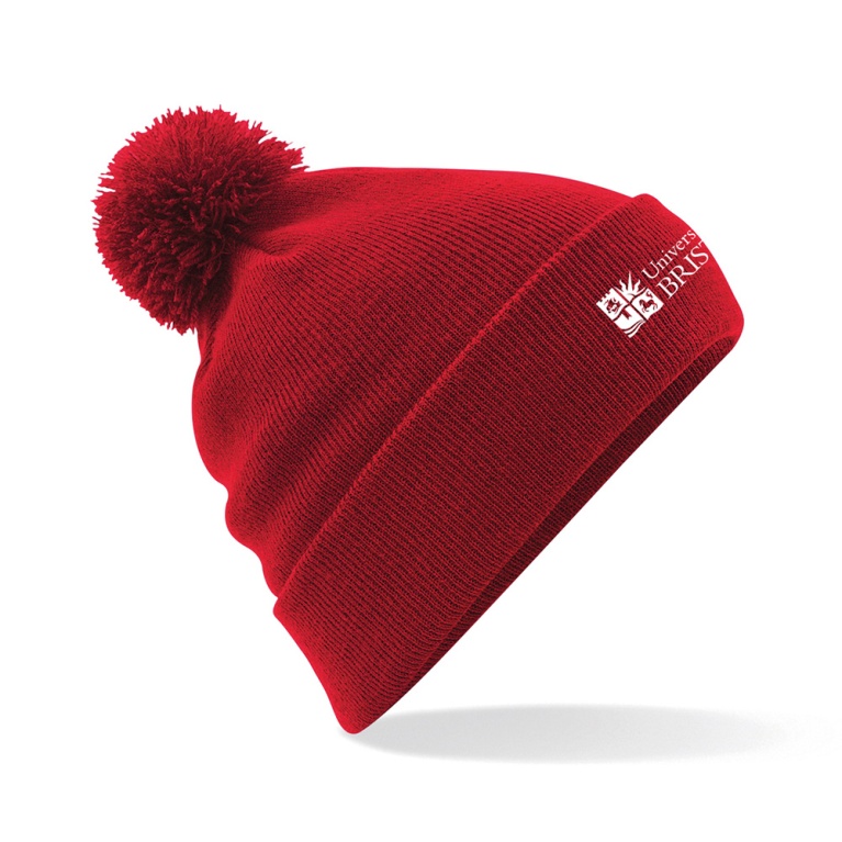 University of Bristol - Original Pom Pom Beanie - Red