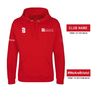 University of Bristol - Heavyweight Hoodie - Unisex Fit