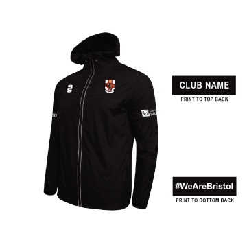 Dual Full Zip Training Jacket - Black - Unisex Fit