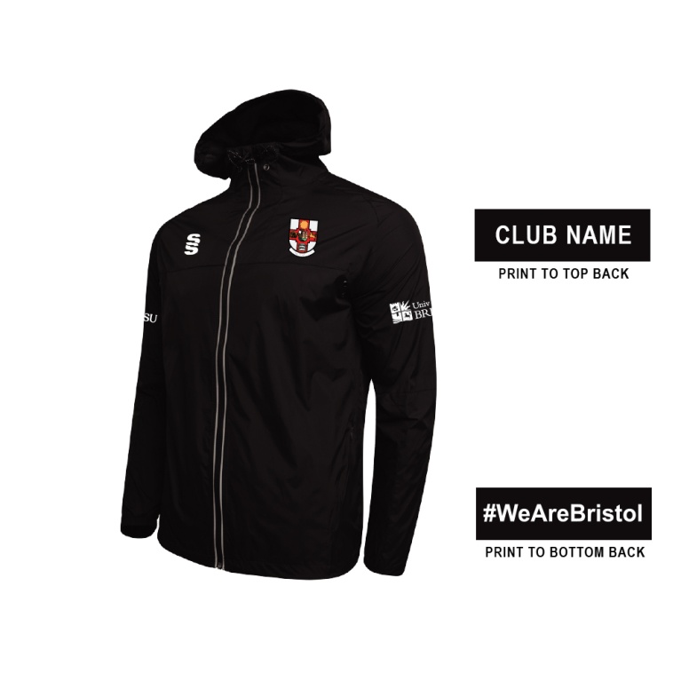 Dual Full Zip Training Jacket - Black - Unisex Fit