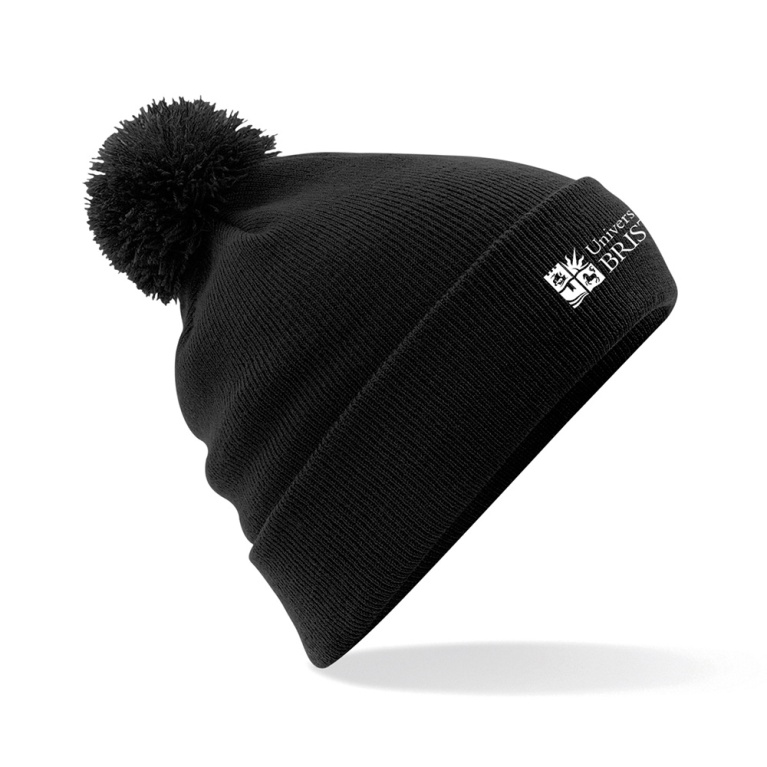 University of Bristol - Original Pom Pom Beanie - Black