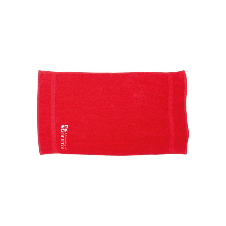 University of Bristol - Luxury Bath Towel - Red